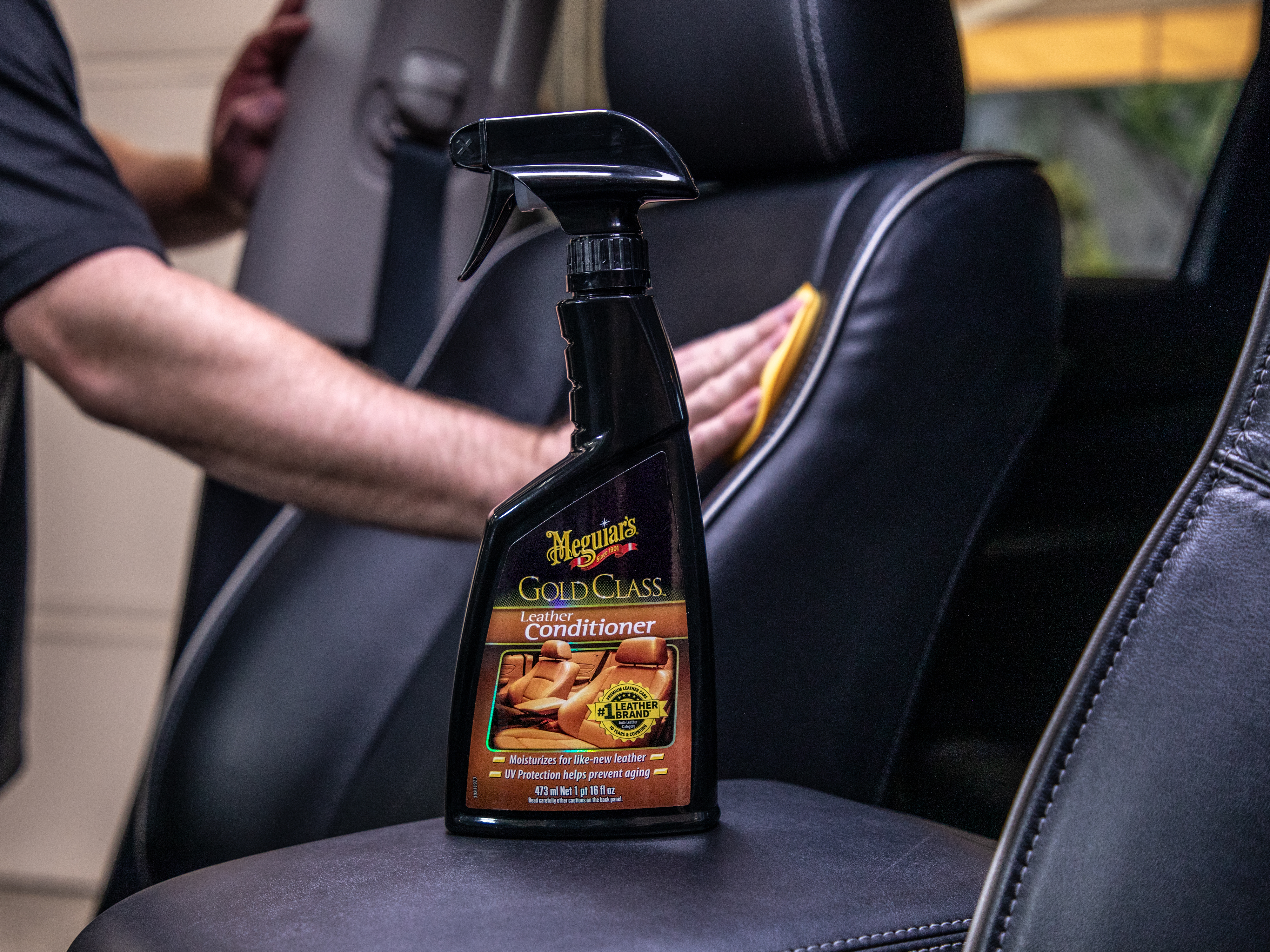 Meguiars G18616 Conditioner Leather Gold Class